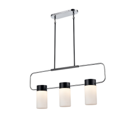 DVI LIGHTING TUXEDO 3 LT LINEAR EBONY DVP40702EB+CH-OP sarnia