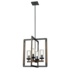 DVI LIGHTING OKANAGAN 21.25" LT FOYER GRAPHITE DVP38648GR+IW-CL kelowna