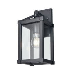 DVI LIGHTING NIPIGON OUTDOOR 12.5" SCONCE BLACK DVP41271BK-CL mississauga