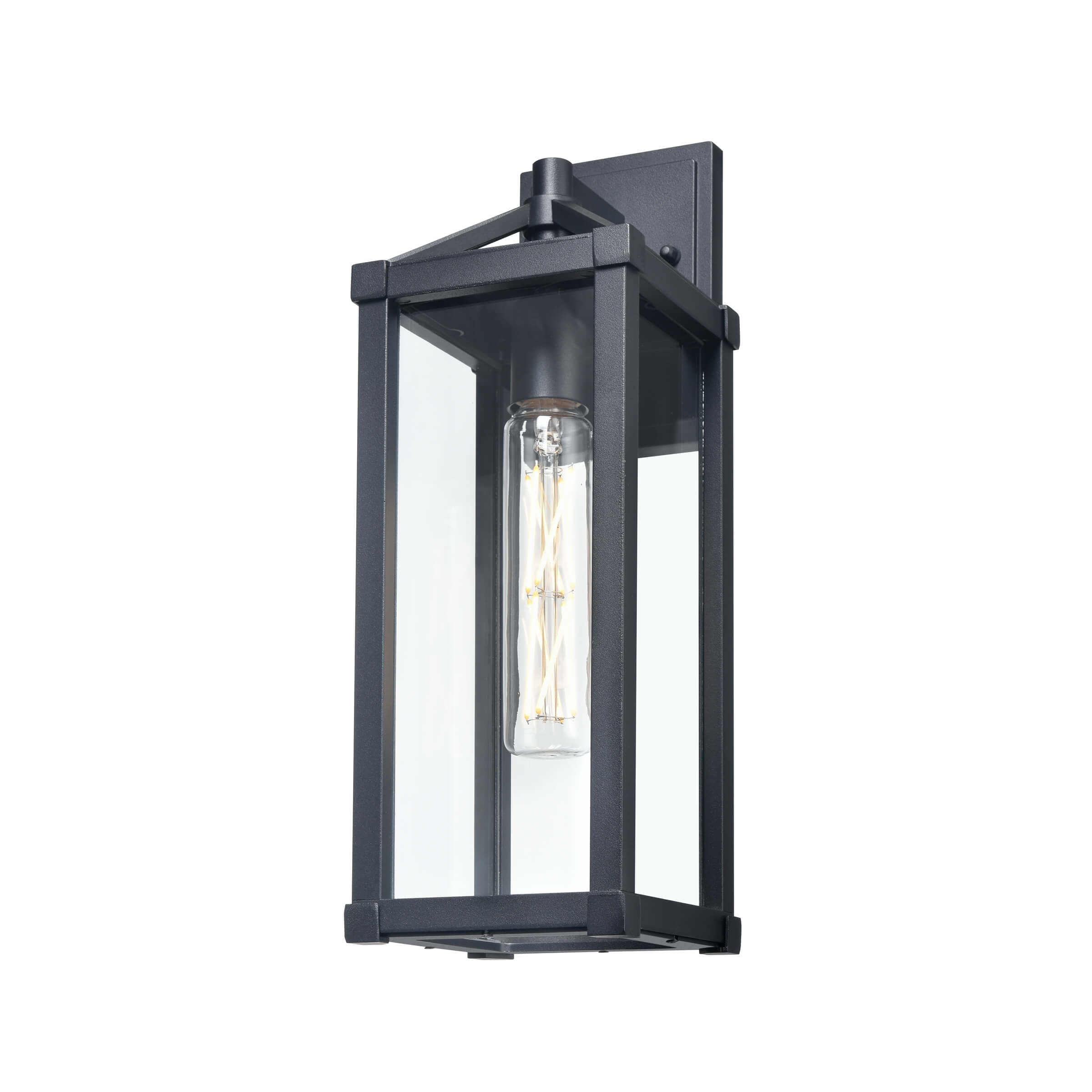 DVI LIGHTING NIPIGON OUTDOOR 16.5" SCONCE BLACK DVP41272BK-CL perth