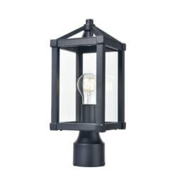 DVI LIGHTING NIPIGON OUTDOOR POST BLACK DVP41277BK-CL ottawa