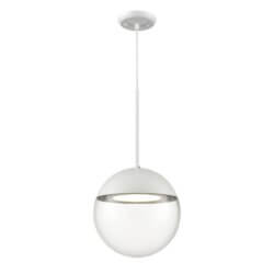 DVI LIGHTING HOPEWSELL ROCKS LED PENDANT MATTE WHITE DVP41610MW-CL newmarket