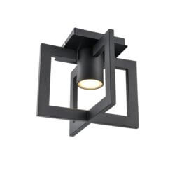 DVI LIGHTING ASTRID OUTDOOR FLUSH MOUNT DVP42774BK kingston