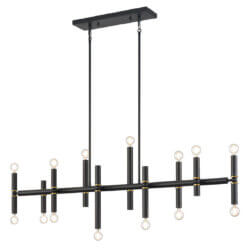 DVI LIGHTING KLONDIKE 14 LIGHT LINEAR EVONY DVP42841EB+MF montreal