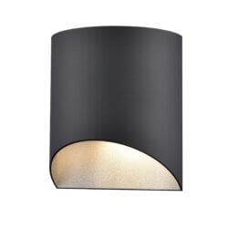 DVI LIGHTING BRECON OUTDOOR ROUND 8.5" SCONCE DVP43090SS+BK winnipeg