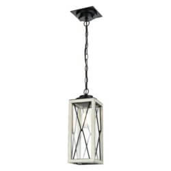 DVI LIGHTING COUNTRY FAIR PENDANT BIRCHWOOD DVP43375BK+BIW-CL markham