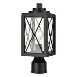 DVI LIGHTING COUNTRY FAIR LAMP POST BLACK DVP43377BK-CL midland