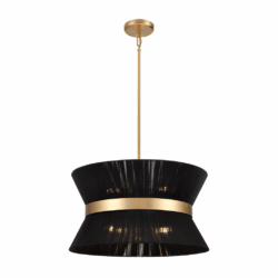 DVI LIGHTING ELLESMERE 6 LIGHT PENDANT BRASS DVP43605BR-BK north york