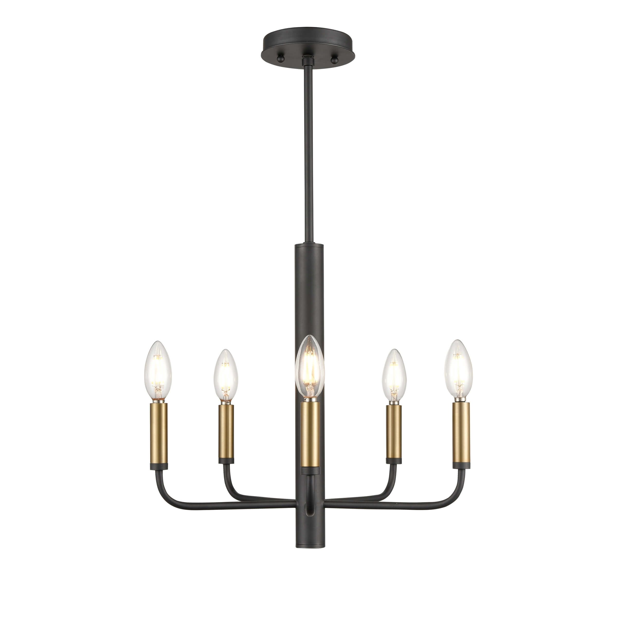 DVI LIGHTING OLIVIA 5 LT CHANDELIER GRAPHITE DVP44025MF+GR gatineau