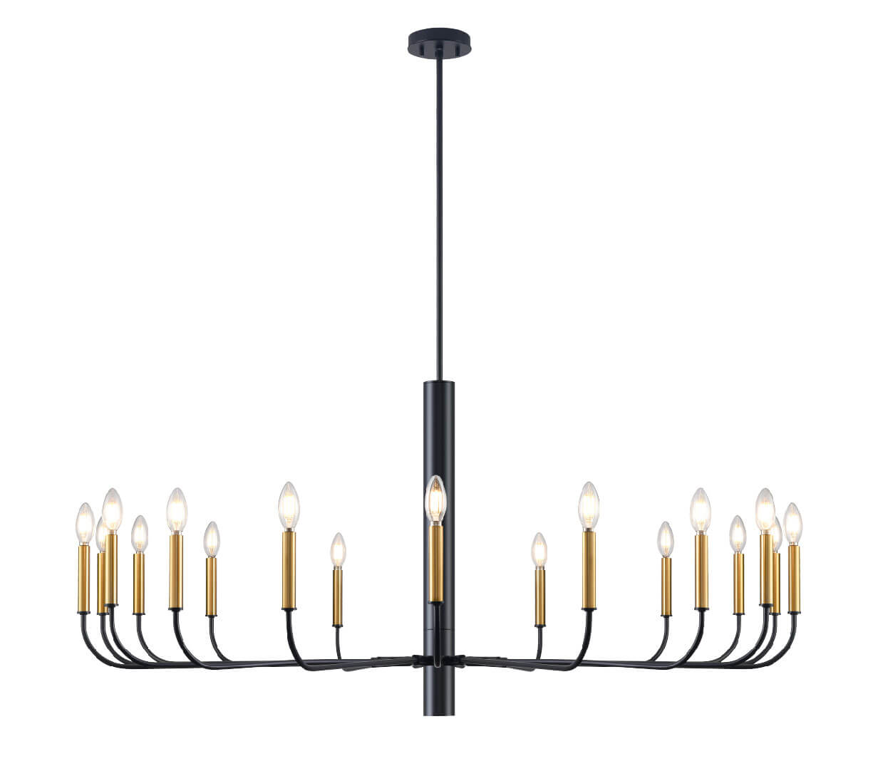 DVI LIGHTING OLIVIA 18 LT CHANDELIER GRAPHITE DVP44050MF+GR quebec city