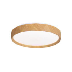 DVI LIGHTING DAWSON 5 LED 15" FLUSH MOUNT NATURAL WOOD DVP44138NW-5CCT toronto