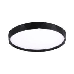 DVI LIGHTING DAWSON 5 LED 19" FLUSH MOUNT MATTE BLACK DVP44148MB-5CCT halifax