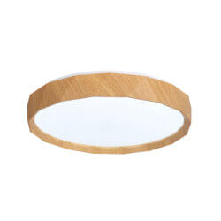 DVI LIGHTING DAWSON 5 LED 19" FLUSH MOUNT NATURAL WOOD DVP44148NW-5CCT brockville