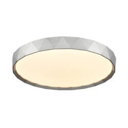 DVI LIGHTING DAWSON 5 LED 19" FLUSH MOUNT PLATINUM DVP44148PL-5CCT belleville
