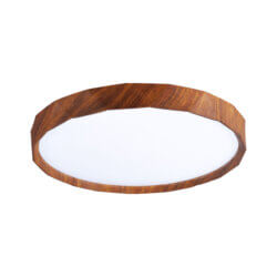 DVI LIGHTING DAWSON 5 LED 19" FLUSH MOUNT WALNUT DVP44148WLN-5CCT gatineau
