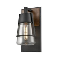 DVI LIGHTING LAKE OF THE WOODS OUTDOOR 13" SCONCE DVP44473BK+IW-CL quebec city