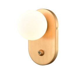 DVI LIGHTING ATWOOD SCONCE BRASS DVP45001BR-OP edmonton