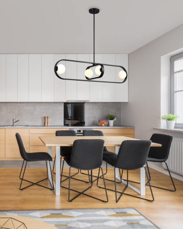 DVI LIGHTING ATWOOD 4 LT LINEAR EBONY DVP45002EB-OP ottawa