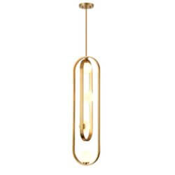 DVI LIGHTING ATWOOD 4 LT PENDANT BRASS DVP45010BR-OP caledon