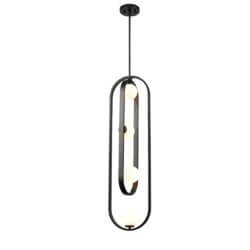 DVI LIGHTING ATWOOD 4 LT PENDANT EBONY DVP45010EB-OP vancouver