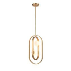 DVI LIGHTING ATWOOD 2 LT PENDANT BRASS DVP45019BR-OP woodbridge