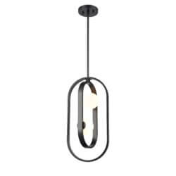 DVI LIGHTING ATWOOD 2 LT PENDANT EBONY DVP45019EB-OP king city
