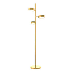 DVI LIGHTING NORTHERN MARCHES FLOOR LAMP LED BRASS DVP45409BR-OP toronto