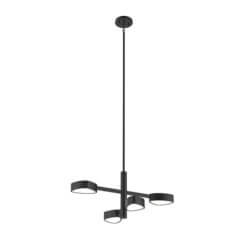 DVI LIGHTING NORTHERN MARCHES 4 LT PENDANT LED EBONY DVP45424EB-OP halifax