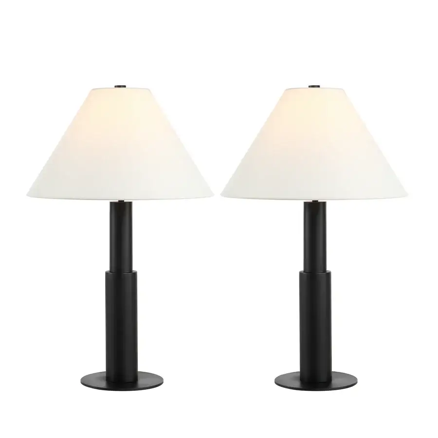 RENWIL PANTERA TABLE LAMPS SET OF TWO LPT1456EV-SET2 niagara
