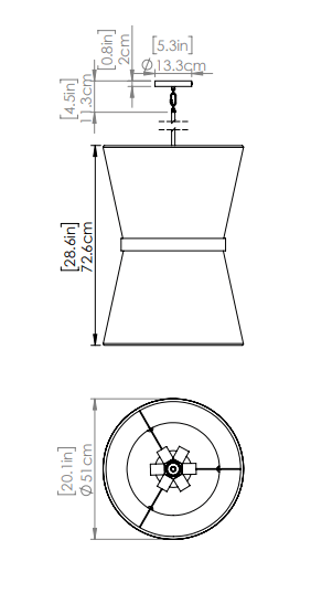 DVI LIGHTING ELLESMERE 6 LT FOYER BRASS DVP43648BR-BK port elgin