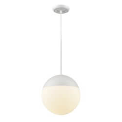 DVI LIGHTING HOPEWSELL ROCKS LED PENDANT MATTE WHITE DVP41610MW-OP quebec city