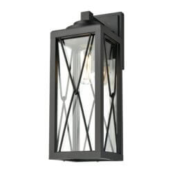 DVI LIGHTING COUNTRY FAIR SCONCE BLACK DVP43372BK+IW-CL oakville