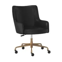 SUNPAN FRANKLIN OFFICE CHAIR - VINTAGE BLACK 108728 gatineau