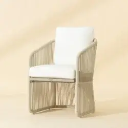 SUNPAN Allariz Dining Armchair Greige 111153 niagara