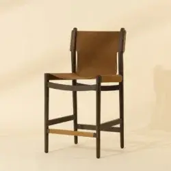 SUNPAN ARGUS COUNTER STOOL LEATHER 112140 belleville