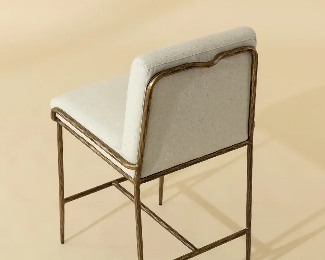 SUNPAN LATHAN COUNTER STOOL - GERALT LINEN 112314 ottawa