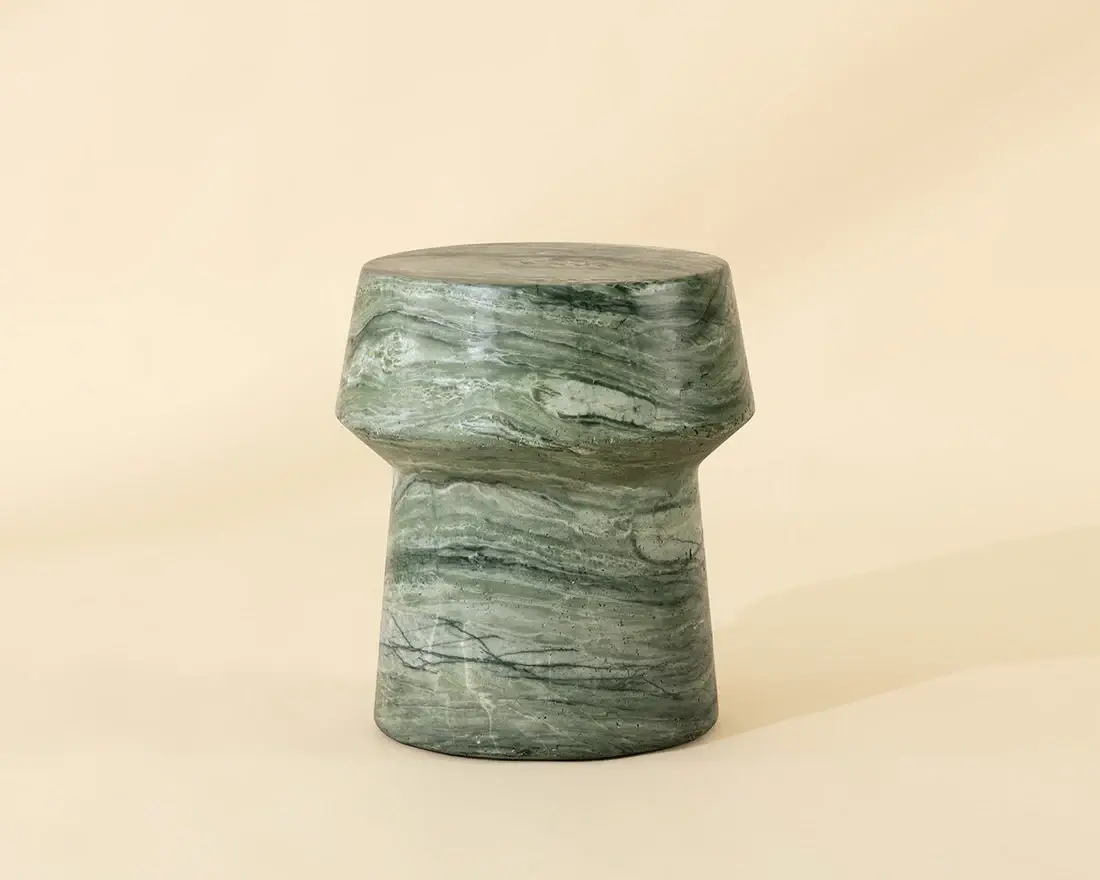 SUNPAN BRIE END TABLE - MARBLE LOOK - SAGE 112581 toronto
