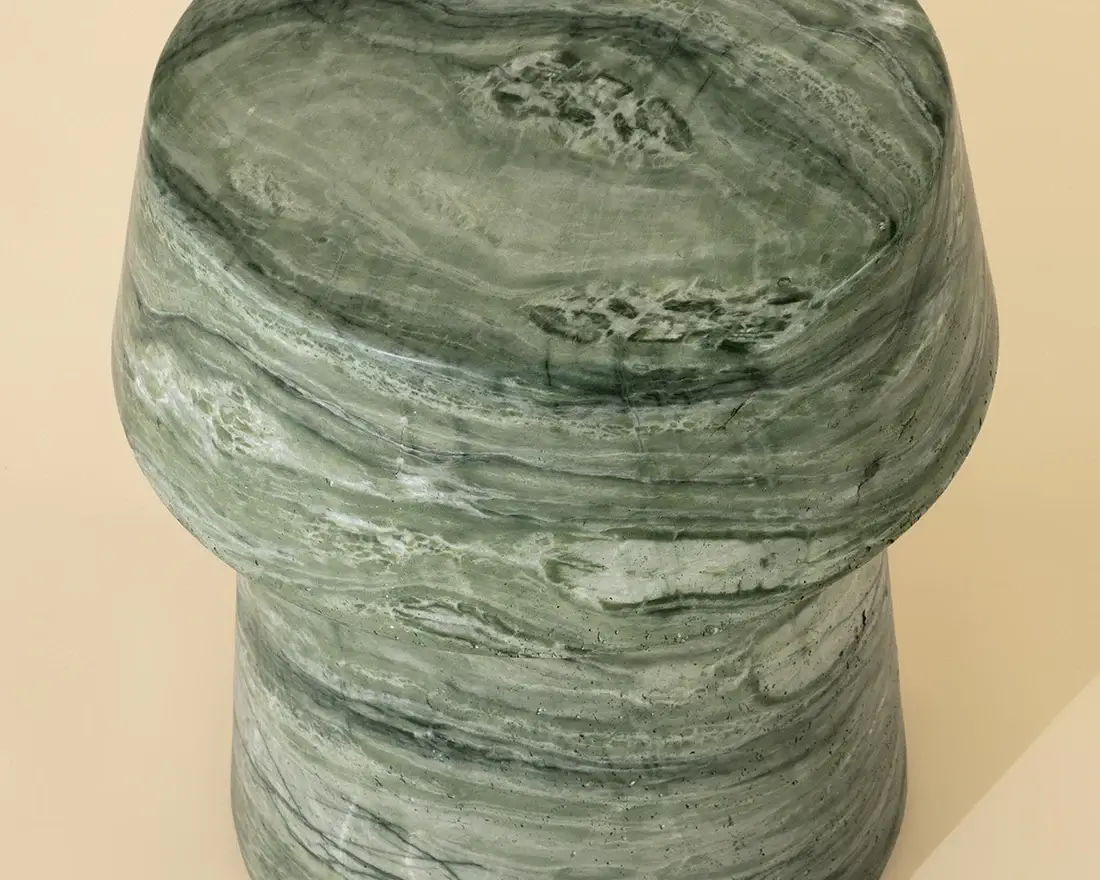 SUNPAN BRIE END TABLE - MARBLE LOOK - SAGE 112581 toronto