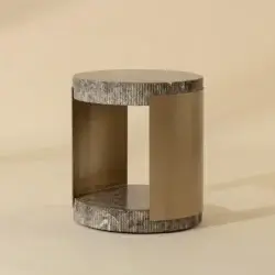 SUNPAN CAVETTE END TABLE DARK EMPERADOR 112635 perth