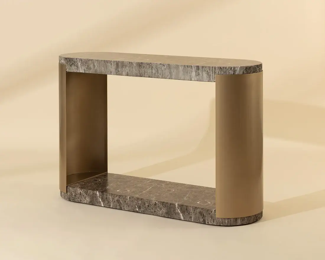 SUNPAN CAVETTE CONSOLE TABLE DARK EMPERADOR 112636 ottawa