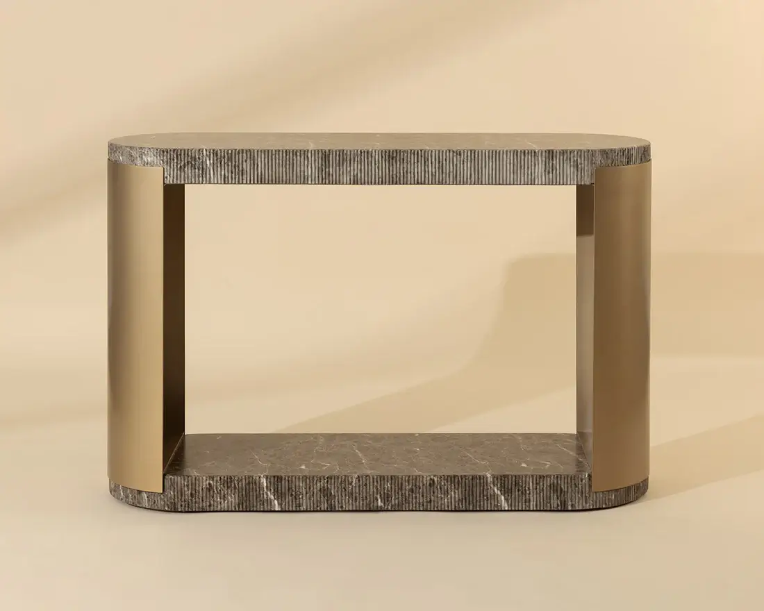 SUNPAN CAVETTE CONSOLE TABLE DARK EMPERADOR 112636 ottawa