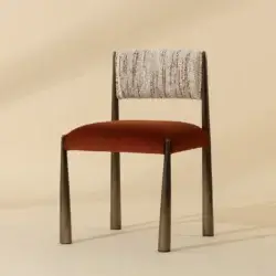 SUNPAN BAYARD DINING CHAIR MEG RUST SET OF TWO 112687 montreal