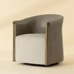 SUNPAN LEONTINE SWIVEL LOUNGE CHAIR - MEG TAUPE 112696 peterborough