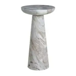 RENWIL MERCURA SIDE TABLE WHITE SMALL TA550B belleville