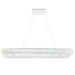 CWI LIGHTING FELICITY LED 52" CHROME CHANDELIER 1084P52-601-RC-1C montreal