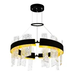 CWI LIGHTING GUADIANA LED BLACK CHANDELIER 1246P24-101-A quebec city