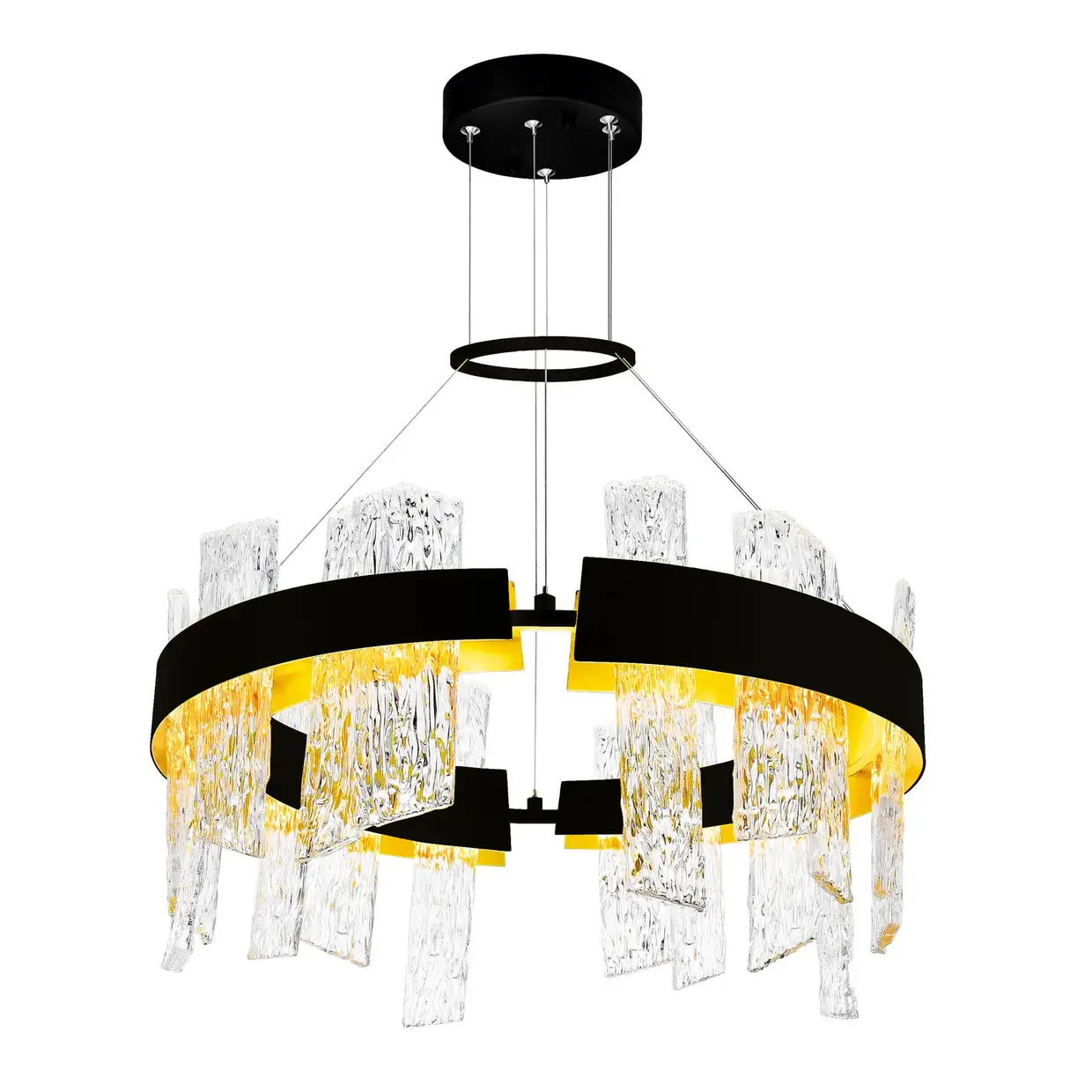 CWI LIGHTING GUADIANA LED BLACK CHANDELIER 1246P24-101-A quebec city