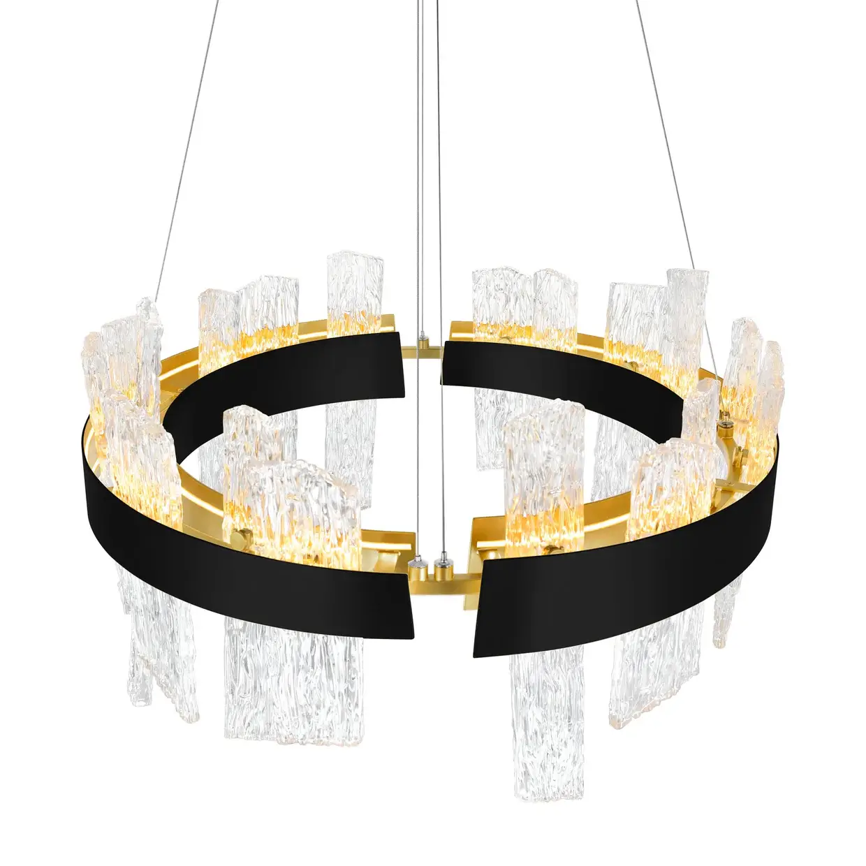 CWI LIGHTING GUADIANA LED BLACK CHANDELIER 1246P24-101-A quebec city
