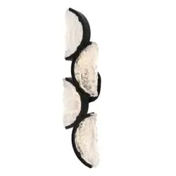 CWI LIGHTING MOON LED 8" BLACK SCONCE 1715W8-4-101 peterborough