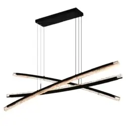 CWI LIGHTING SABER LED 70" BLACK CHANDELIER 1710P70-3-101 brockville